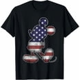 thumbnail image 1 of Disney Americana 4Th Of July Mickey Mouse T-Shirt All size S-3XL, 1 of 4