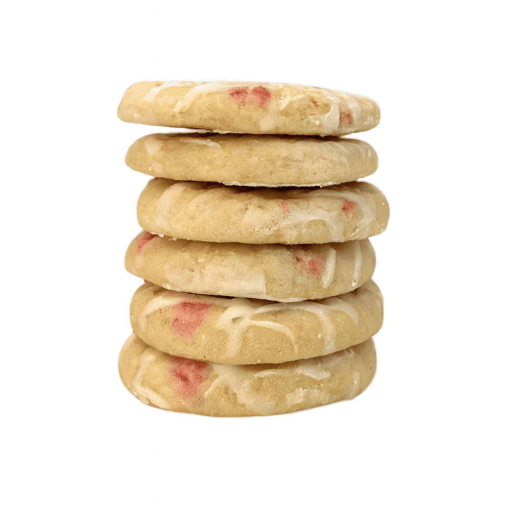 Valentine's Confetti Cake Cookies