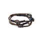 thumbnail image 2 of Pulsera Wakami de doble envoltura, hilo encerado, cuentas de aleación de zinc, 2 of 8