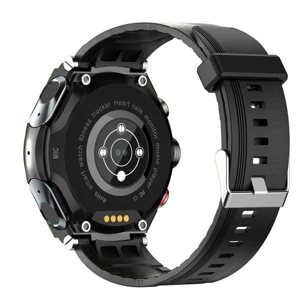 Reloj inteligente con auriculares inalambricos Pulsera de actividad 2 en 1 Auriculares BT Music MABOTO Pulsera inteligente Bodega Aurrera en linea