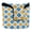 Blue Yellow Block, variant on Haosy Blue Stripes with Cute Flowers Golf Mallet Putter Cover Strong Magnetic Leather Golf Club Headcover Closure