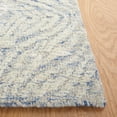 thumbnail image 3 of SAFAVIEH Metro Saranna Medallion Area Rug, Blue/Ivory, 6' x 6' Square, 3 of 8