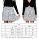 thumbnail image 2 of Falda De Verano Para Mujer Falda con estampado de lunares Falda corta informal Cintura alta Vacaciones Vacaciones (Blanco L) Cgtredaw para Mujer Blanco T L, 2 of 6