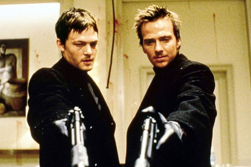 THE BOONDOCK SAINTS ~ COLLAGE 24x36 MOVIE POSTER Norman Reedus Sean Flanery 
