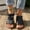 Black, variant on Viluyesy Womens Flat Shoes, Wide Width Adjustable Strap Open Toe Summer Casual Beach Sandals Black US7.5