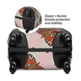 thumbnail image 4 of Xecao Multicolored Butterflies print Elastic Luggage Cover, with double-sided print , is perfect for travel, business, and daily use, 4 of 9