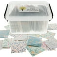 thumbnail image 2 of 100Pcs Envelope Challenge Box 5 Styles Reusable Money Saving Challenge Kit Envelope Challenge Kit Savings Challenges Budget Box for Budgeting Planner Saving Dazzling Colors, 2 of 8
