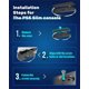 thumbnail image 4 of Soporte Vertical para Videoconsolas PS5 Slim Disco y Edición Digital con Tornillo, Soporte Vertical Negro Compatible con Accesorios de Consola Play Station 5 Slim, 4 of 7