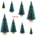 thumbnail image 4 of 8 UDS MINI DELECTORIAS PARA Árboles De NaviDad Con Base De, Árboles De Cepillo De Botella De Seda De Sisal Para Decoración Del Hogar De Fiesta De NaviDad, 4 of 6