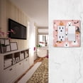 thumbnail image 5 of Yayeee Rocker Switch Wall Plate 2-Gang 4.7"x4.6" Home Decorative Outlet Cover, Pastel Pink Halloween, 5 of 6