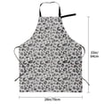 thumbnail image 5 of Bingfone Wild Animal Leopard Print Apron Gifts For Men, Women Professional Grade Chef Apron for Kitchen,BBQ & Grill, 5 of 8