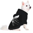 thumbnail image 2 of Sudadera con capucha para mascotas pequeñas, ideal para perros y gatos, de Pesadilla antes de Navidad, ropa cálida de invierno para perros y gatos, ropa festiva (talla mediana), 2 of 8