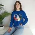 thumbnail image 6 of Football Christmas Tree Sweatshirt, Christmas Gift for Football Lovers, 6 of 6