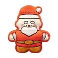 thumbnail image 2 of Juego de 6 adornos navideños con muñeco de nieve, Papá Noel, calcetín de cedro para casa del árbol | Decoración colgante de tela suave para el árbol de Navidad, la repisa de la casa, la ventana, 2 of 5
