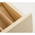 thumbnail image 4 of 3 Tier Essential Oil Storage Box Wooden Display Case Wood Container Organizer, 4 of 5