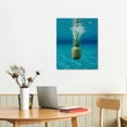 thumbnail image 2 of JRXY Pineapple Under The Sea Canvas Wall Art Theme 1700698412106284 for Living Room Bedroom Home Office Decor 16x20 in, 2 of 4