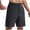 02# Dark Gray, variant on IhhxPro Men's Casual Shorts with Pockets Drawstring Zipper Pocket Athletic Lightweight Cotton Jogger Style for Summer Workout Gym Outdoor S-3XL