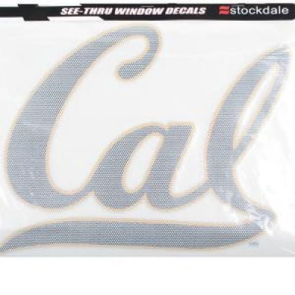 California Golden Bears Perforated Vinyl Window Decal