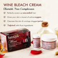 thumbnail image 2 of NutriGlow Wine Bleach Cream With Grape Extract, Tan Remove, Glowing Skin, 43gm, 2 of 2