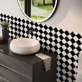 thumbnail image 4 of 10PCS Retro Floral Matte Wall Tile Sticker Transfer Peel and Stick, 6x6Inch Self-Adhesive Vinyl Backsplsh Tile Wall Decals for Kitchen Bathroom Living Room G, 4 of 8