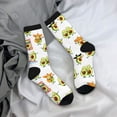 thumbnail image 5 of Logiee Kawaii Mexican Avocado Print Adult Socks for Men & Women,Calf Socks, Ankle Socks,Boots Socks,Breathable Casual Sock,Unisex Crew Socks, 5 of 6