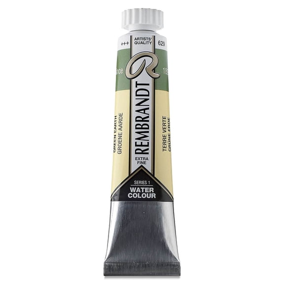 Rembrandt Artist Watercolors - Green Earth, 20 ml tube