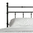 thumbnail image 4 of Castle Place Minimalist Modern Full Size Metal Platform Bed, Black, 4 of 6