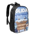 thumbnail image 2 of Lsque Sml Jeffy Print 17in Student Backpack - School, Travel, Work Bookbag -Laptop Backpack,Water Resistant College School Computer Bag, 2 of 8
