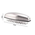 thumbnail image 3 of Stainless Steel Deodorant Soap Hand Washing Brush-nylon Hair Nail Cleaning Brush- Massage Brush Stainless Steel Deodorant Soap Dualuse Brush- Clean Up Di, 3 of 9