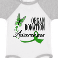 thumbnail image 4 of Inktastic Organ Donation awareness- butterfly green ribbon Boys or Girls Baby Bodysuit, 4 of 5