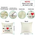 thumbnail image 5 of Mothers Day Sister Gift Best Friend Birthday Gift Throw Pillow Cover Sister Gift from Sister Friendship Gift Pillowcase Bonus Sister Wedding Gift for Bridesmaid Sister in Law Graduation Cushion Cover, 5 of 6