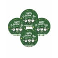 thumbnail image 7 of 13 Inch Round Placemats Set of 4, St. Patrick's Day Non Slip Heat Insulation PP Table Mats, Lucky Shamrock Gnomes Gold Coin Spring Green Washable Place Mats for Kitchen Dining Party Table Decor, 7 of 7