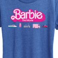 thumbnail image 3 of Barbie the Movie - Barbie Transportaion Vehicles - Women's Short Sleeve Graphic T-Shirt, 3 of 5