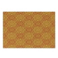 thumbnail image 1 of Ethnic Cutting Board, Traditional Motifs Abstract Blooming Flowers in Warm Colors, Decorative Tempered Glass Cutting and Serving Board, in 3 Sizes, by Ambesonne, 1 of 2