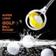 thumbnail image 4 of 1 recogedor de pelotas de golf telescópico de acero inoxidable, recogedor de agua con herramienta para agarrar pelotas de golf, accesorios de golf, regalo de golf para hombres, amarillo, 4 of 5