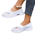 thumbnail image 4 of Orthopedic Shoes for Women Wide Width Breathable Comfortable Lightweight Slip on Sneakers Non Slip Arch Support 2026 New Womens Walking Shoes, 4 of 6
