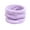 Purple, variant on Women Thermal Scarf Solid Color Cold Weather Warm Scarf High Collar Coral Fleece Winter Comfortable Neck Wrap