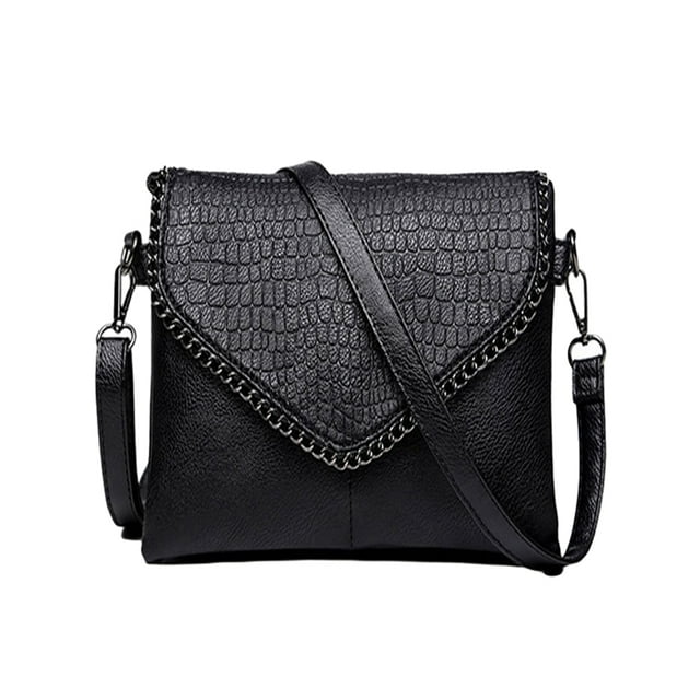 Minnieouse Bolso bandolera negro para mujer Cinturón desmontable Organización fácil Bolsos bandolera Hombro cruzado Bolsas de mensajero y de hombro Negro-S