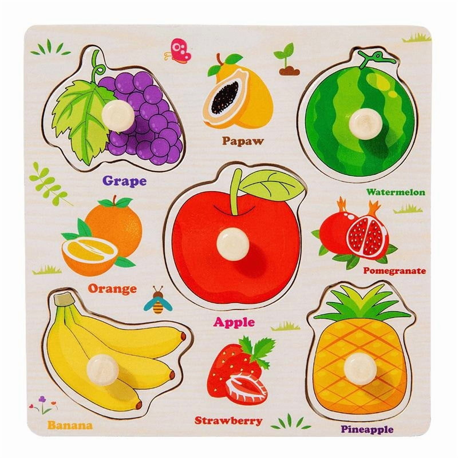 Spark Create Imagine 3-D Wooden Alphabet Puzzle Set - Chunky ABC