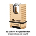thumbnail image 3 of Candado Combinado Master Lock ProSeries Latón 57 mm, 3 of 6