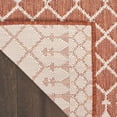 thumbnail image 4 of Nourison Positano Indoor/Outdoor Terracotta 5' x 7' Area Rug (5x7), 4 of 9