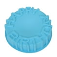 thumbnail image 1 of Happy Birthday Silicone Cake Mold Non-stick Round Bread Mold Kitchen Mousse Mold, 1 of 10