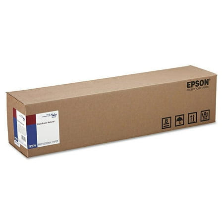 Epson S042304 19 mil 24 in. x 50 ft. Cold Press Natural Fine Art Paper - Textured Matte Natural