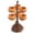 C, variant on Halloween Witch Broom Snack Bowl Stand with Ceramic Pumpkin Cups, Spooky Witch Broom Serving Tray Holder, Fall Harvest Party Condiment Dip Bowl Set for Halloween Table Decor, 3 PC Pumpkin Cup