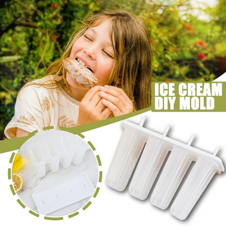 

Fragarn Handmade DIY Silicone Ice Making Ice Box Popsicle