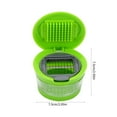 thumbnail image 3 of Gnmfd Ginger Garlic Grinding Multi-Function Mini Chopper Press Vegetable Fruit Cutter for Kitchen Meal Prep Cooking Holiday Party Meal Prep, 3 of 6