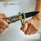 thumbnail image 3 of Navaja Tactica Militar Supervivencia Manual Acero Inxidable, 3 of 7