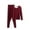 Wine, variant on Annhoo Thermal Underwear Set for Women 2 Piece Fall Winter Long Sleeve Crewneck Base Layer Tops and Leggings
