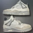 thumbnail image 3 of Ni - ke Size 9.5 - Ni - ke Air Jordan 4 Retro SE Wet Cement Men's Shoes - Ships Now, 3 of 5