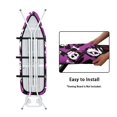 thumbnail image 5 of HELLHERO Ironing Board Protector 15x54 Inches One-Piece Cover Skull Easy to Fold Fastener Straps with Quick Install & Hook and Loop Fastener Strap Dust Cover, 5 of 6